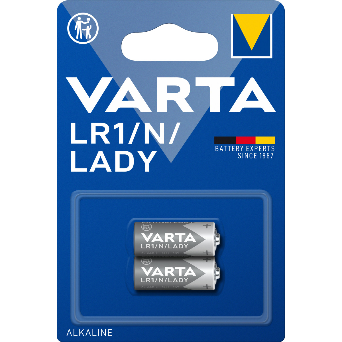 ALKALINE Spécial LR1/N/Lady Blister 2